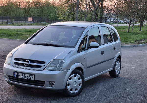 Opel Meriva cena 7000 przebieg: 233000, rok produkcji 2004 z Białobrzegi małe 67